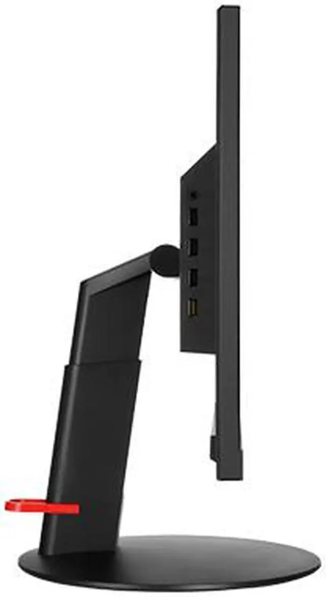 Alt view image 4 of 20 - Lenovo ThinkVision P24h-10 23.8" 2560x1440 QHD USB-C DisplayPort HDMI 4ms In-Plane Switching Panel IPS LED Backlight Mon