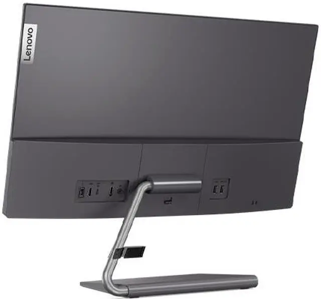 Alt view image 5 of 8 - Lenovo Q24-10 23.8-inch IPS QHD 75Hz USB-C Monitor, 23.8" IPS