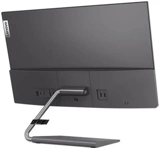 Alt view image 6 of 8 - Lenovo Q24-10 23.8-inch IPS QHD 75Hz USB-C Monitor, 23.8" IPS