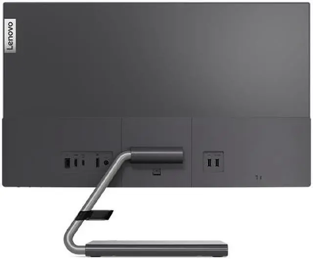 Alt view image 7 of 8 - Lenovo Q24-10 23.8-inch IPS QHD 75Hz USB-C Monitor, 23.8" IPS