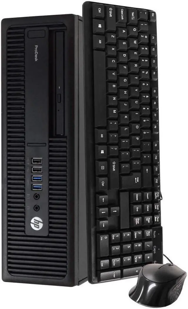 Main image of HP Desktop Computer ProDesk 600 G2 Intel Core i5 6th Gen 6500 (3.20 GHz) 8 GB DDR4 256 GB SSD  Windows 10 Pro 2 Year Warranty (Includes Keyboard & Mouse)