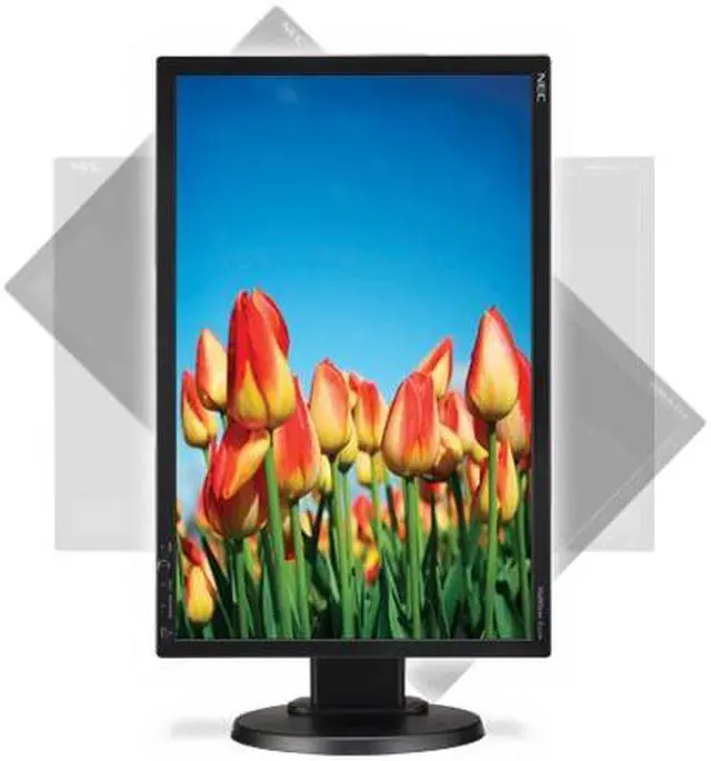Alt view image 2 of 4 - NEC Display Solutions 22" WSXGA+ LCD Monitor 5 ms D-Sub, DVI-D Flat Panel E222W-BK