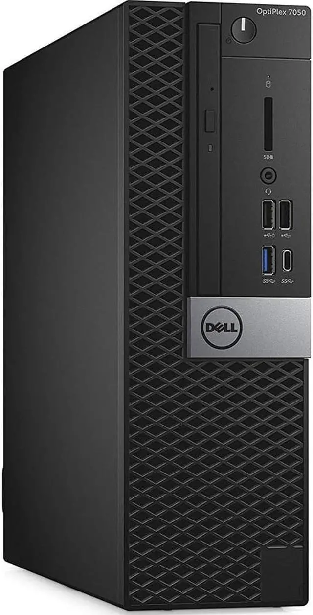 Alt view image 2 of 3 - Dell Optiplex 7050 Intel Core i5-7500 X4 3.8GHz 8GB 256GB SSD Win10, Black