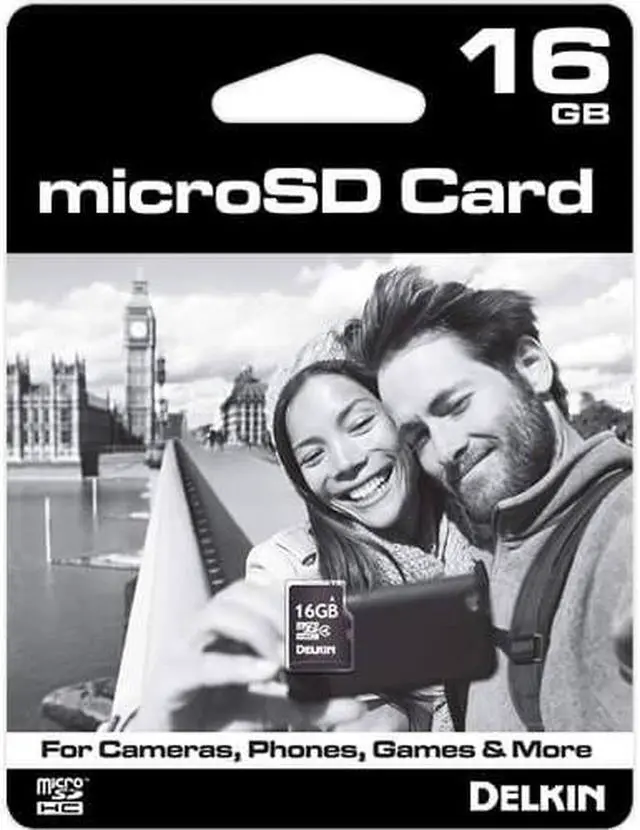 Main image of Delkin DMSD-G-16GB CRG 16GB 8p MSDHC Class 4 Micro Secure Digital High Capacity Card