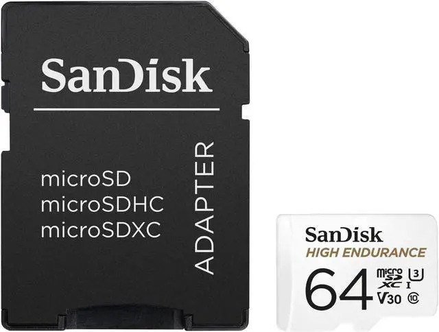 Alt view image 3 of 3 - SanDisk Kit of Qty 2 x SanDisk High Endurance 64GB microSDXC SDSQQNR-064G-GN6IA