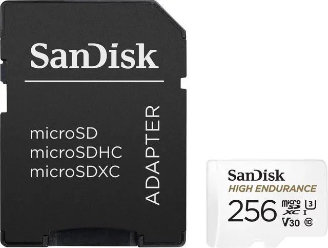 Alt view image 3 of 3 - SanDisk Kit of Qty 2 x SanDisk High Endurance 256GB microSDXC SDSQQNR-256G-GN6IA