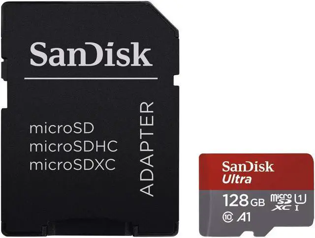 Alt view image 3 of 3 - SanDisk Kit of Qty 5 x SanDisk Ultra 128GB microSDXC SDSQUAR-128G-GN6MA