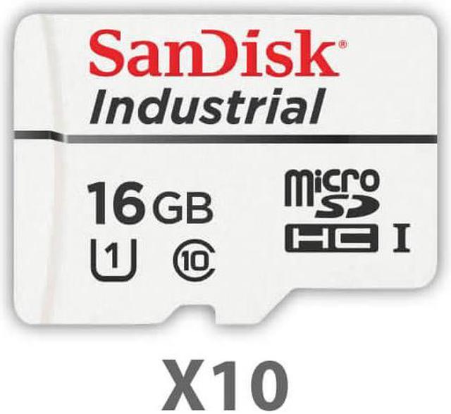 SanDisk 8GB Industrial MLC Grade Micro SD SDHC UHS-I Class 10 Memory Card  Bulk
