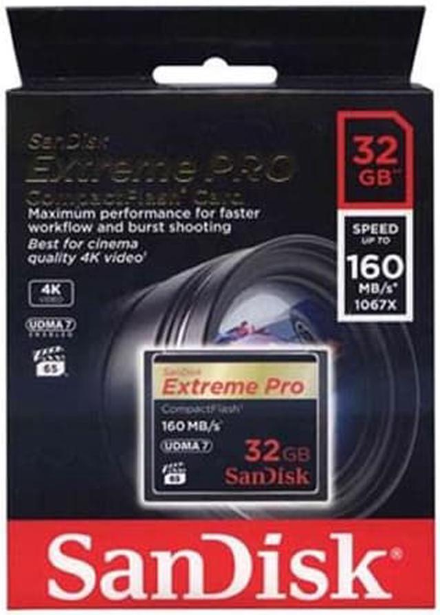 Alt view image 4 of 7 - Sandisk Extreme Pro Compactflash 32 Gb