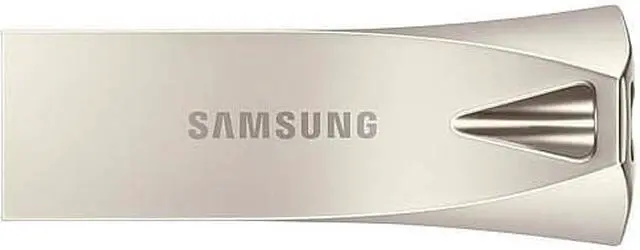 Main image of Samsung MUF-128BE3/EU MAH 128GB USB 3.1 Flash Drive r300MB/s Samsung Bar Plus Champagne Silver Casing