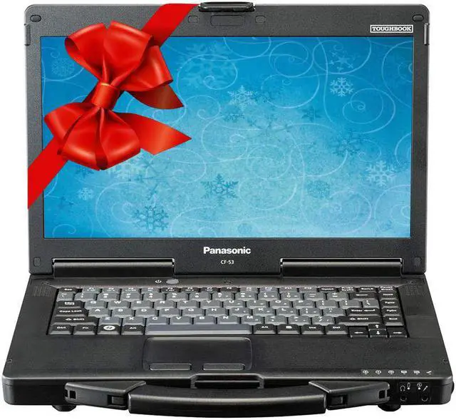 Main image of Panasonic Toughbook CF-53 Laptop PC, 14" HD Display, Intel i5-2520M 2.5GHz, 16GB RAM, 1TB SSD, Windows 10 (Renewed)