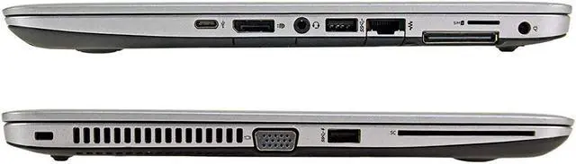 Alt view image 7 of 7 - HP EliteBook 840 G3 - 14” FHD, Intel Core i5-6300U 2.4Ghz, 8GB DDR4, 256GB SSD, Bluetooth 4.2, Windows 10 64 (Renewed)