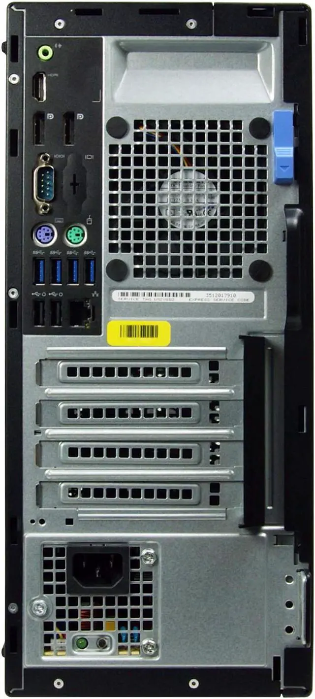 Alt view image 3 of 3 - Dell Optiplex 7040-T, Core i7-6700 3.4GHz, 8GB RAM, 500GB Hard Drive, DVDRW, Windows 10 Pro 64Bit (Certified Renewed)