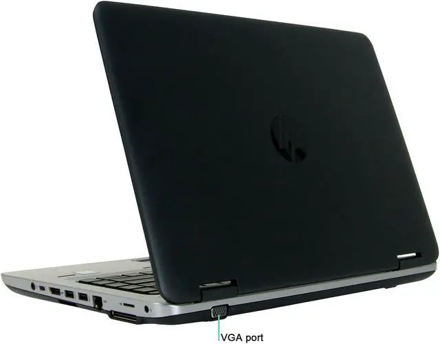 Alt view image 3 of 4 - HP ProBook 640 G2 14" Laptop, Core i5-6300U 2.4GHz, 8GB RAM, 512GB Solid State Drive, Windows 10 Pro 64Bit, Webcam, (Certified Renewed)