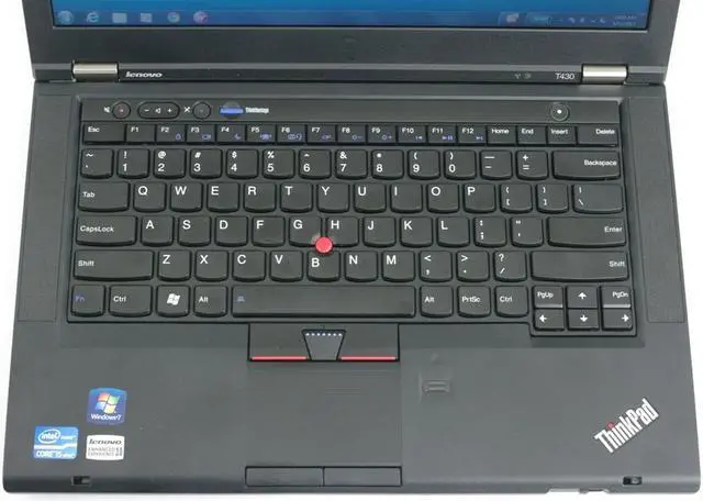 Alt view image 3 of 5 - Lenovo Thinkpad T430 Business Laptop computer Intel i5-3320m up tp 3.3GHz, 8GB DDR3, 128GB SSD, 14in HD LED-backlit display, DVD, WiFi, USB 3.0, Windows 10 Pro (Renewed)