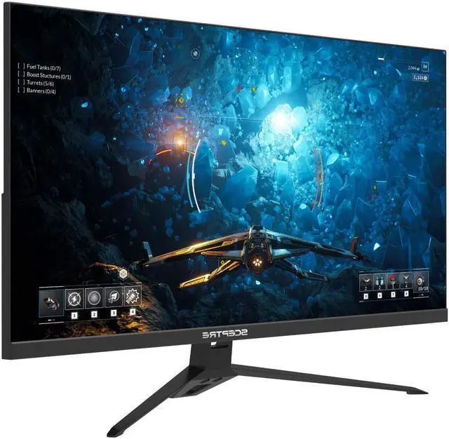 Alt view image 2 of 20 - Sceptre IPS 24” Gaming Monitor 165Hz 144Hz Full HD (1920 x 1080) FreeSync Eye Care FPS RTS DisplayPort HDMI Build-in Speakers, Machine Black 2020 (E248B-FPT168)