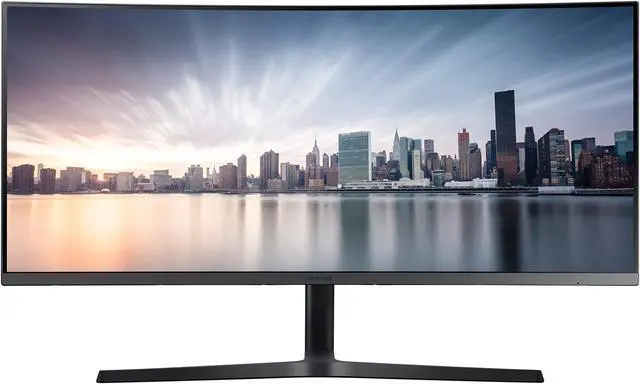 Alt view image 8 of 20 - Samsung 890 C34H890WGN 34" 3440 x 1440 WQHD 100Hz FreeSync Curved Monitor