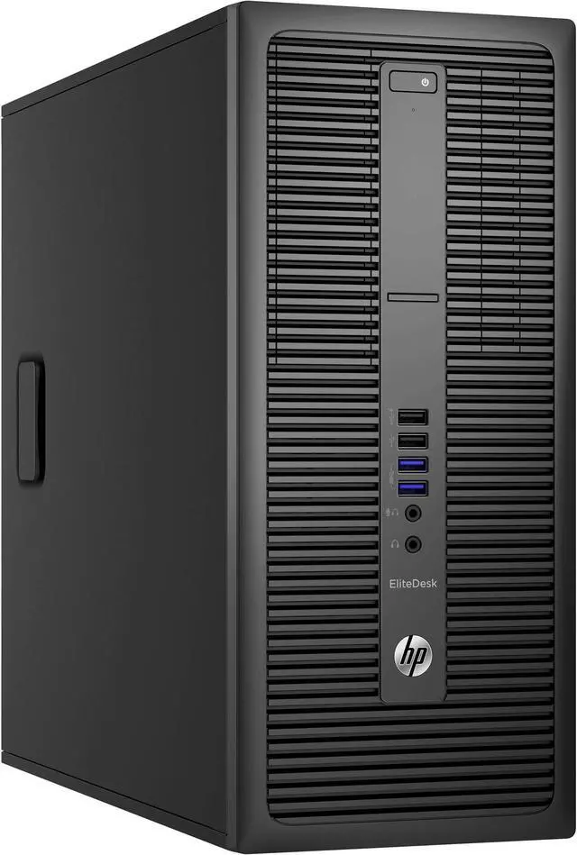 Alt view image 4 of 7 - HP EliteDesk 800 G2 Business Desktop Mini Tower, Intel Core i7 6700 3.4Ghz, 16GB DDR4 RAM, 512GB SSD Hard Drive, Windows 10 Pro (Renewed)