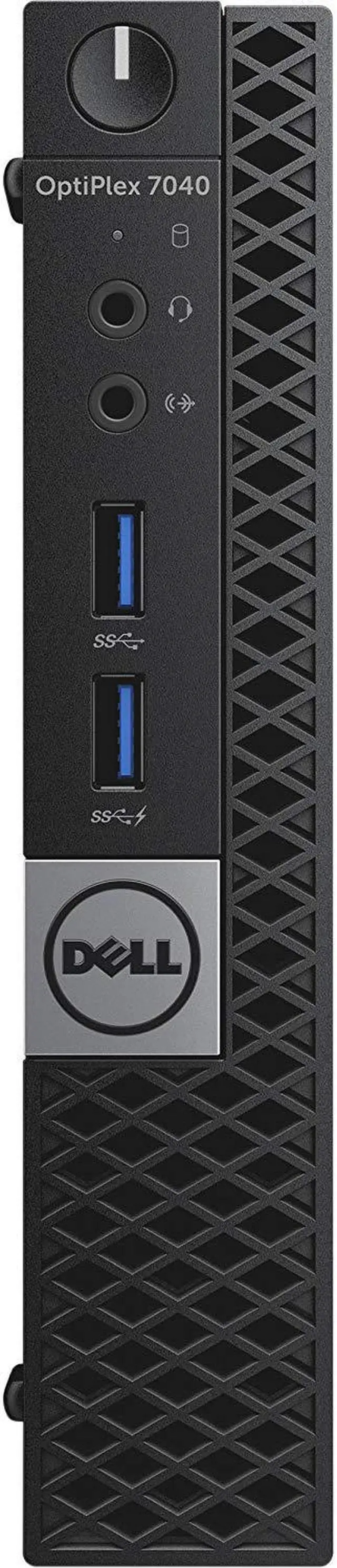 Alt view image 3 of 6 - DELL OPTIPLEX 7040 6th Gen Micro Business Desktop Computer, Intel Quad Core i5 6400T up to 2.8GHz, 16G DDR4, 256GB SSD, WiFi,HDMI, DP, Win 10 64-Bit Supports EN/ES/FR(CI5)(Renewed)