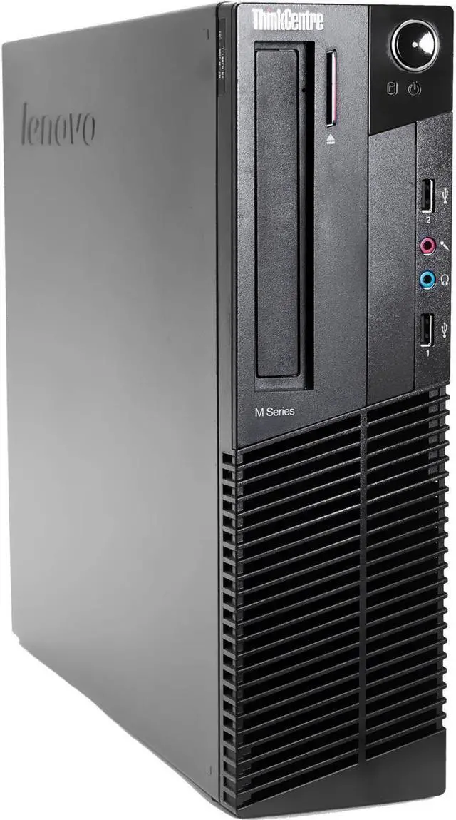 Main image of 2017 Lenovo ThinkCentre M73 SFF Small Form Factor Business Desktop Computer, Intel Quad-Core i3-4130 3.4GHz, 8GB RAM, 500GB HDD, USB 3.0, DVD, WiFi, Windows 10 Professional (Certified Renewed)
