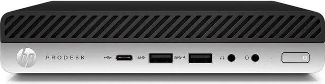 Alt view image 2 of 2 - HP Prodesk 600 G3 Micro Computer Mini PC (Intel Quad Core i5-7500T 2.7Ghz, 16GB DDR4 Ram, 512GB SSD, VGA, USB 3.0, USB-C) Win 10 Pro (Renewed)