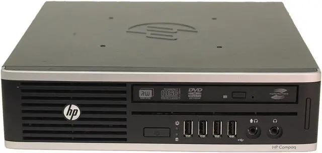 Alt view image 2 of 3 - HP Elite 8300 Ultra Slim Desktop Computer, Intel Quad Core i5-3470S CPU, 8GB DDR3, 500GB HDD, USB 3.0, Windows 10 Pro (Renewed)