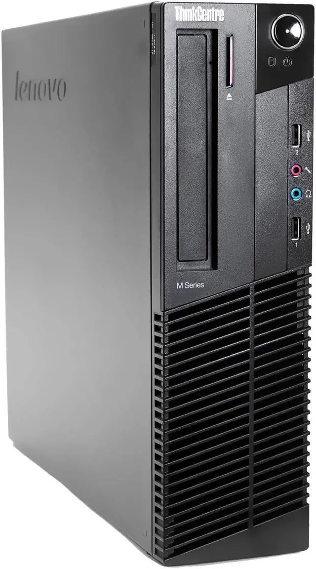 Alt view image 2 of 4 - 2017 Lenovo ThinkCentre M73 SFF Small Form Factor Business Desktop Computer, Intel Quad-Core i3-4130 3.4GHz, 8GB RAM, 500GB HDD, USB 3.0, DVD, WiFi, Windows 10 Professional (Certified Renewed)