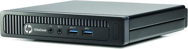 Alt view image 3 of 3 - HP EliteDesk 800 G1 Desktop Mini Business PC Intel Quad-Core i5-4570T (2.90GHz) 8GB RAM 500GB HDD Windows 10 Pro 64-Bit WiFi (Renewed)