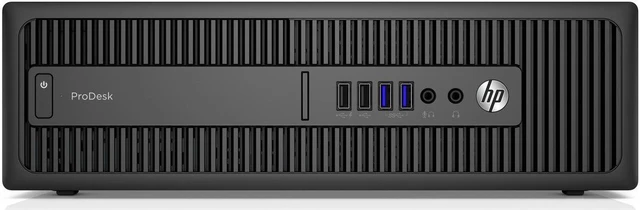 Main image of HP Business Desktop ProDesk 600 G2 Desktop Computer - Intel Core i5 (6th Gen) i5-6500 3.20 GHz - 8 GB DDR4 SDRAM - 256 GB SSD (Renewed)