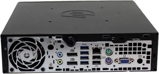 Main image of HP Elite 8300 Ultra Slim Desktop Computer, Intel Quad Core i5-3470S CPU, 8GB DDR3, 500GB HDD, USB 3.0, Windows 10 Pro (Renewed)