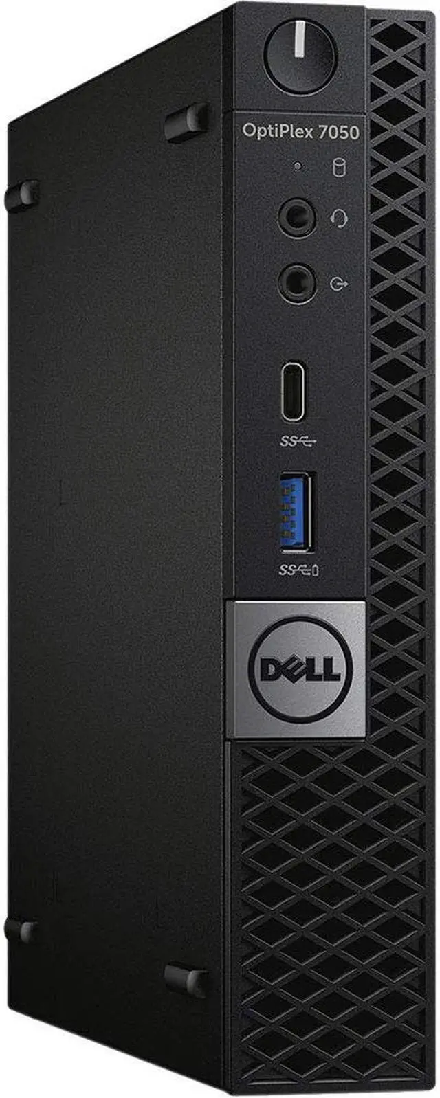 Alt view image 2 of 5 - Dell Optiplex 7050 Micro Desktop, Intel i7, 16GB RAM, 256GB SSD, WiFi, Keyboard and Mouse, Windows 10 Pro (Renewed)