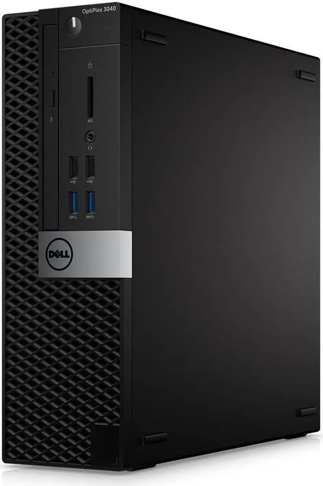 Main image of Dell OptiPlex 3040 Small Form Factor PC, Intel Quad Core i5 6500 up to 3.6GHz, 8G DDR3L, 1TB SSD, WiFi, Windows 10 Pro 64-English/Spanish/French(Renewed)