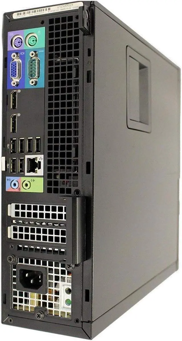 Alt view image 4 of 4 - Dell Optiplex 7010 SFF Desktop PC (Renewed) (I5-3470 3.2GHZ 4GB 128GB SSD)