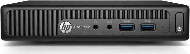 Alt view image 3 of 5 - HP ProDesk 400-G2 Mini Desktop, Intel Core i5-6400T, 2.2GHz,16GB DDR4, 256GB Solid State Drive, Win10Pro (Renewed)