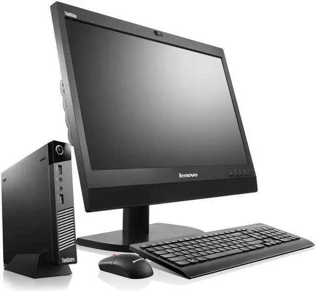 Alt view image 4 of 4 - 2018 Lenovo ThinkCentre M93P Tiny Mini Business Desktop Computer, Intel Dual-Core i5-4570T Processor up to 3.60 GHz, 8GB RAM, 500GB HDD, WiFi, Windows 10 Pro (Renewed)