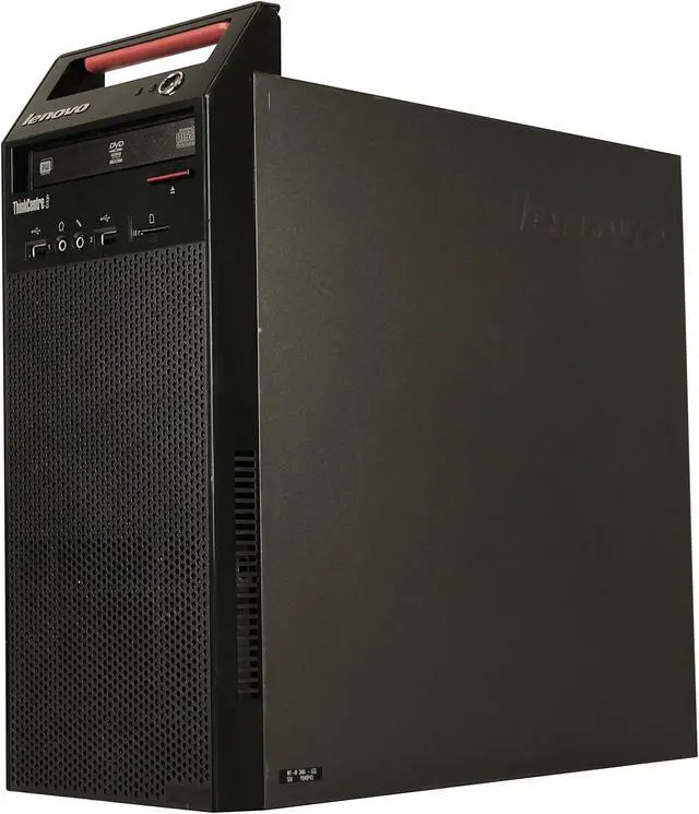 Alt view image 2 of 4 - Lenovo EDGE 72 Tower Business Desktop Computer,Intel Core i3 3220 3.3G,8G RAM,120G SSDplus500G HDD,DVD,WIFI,VGA,Bluetooth 4.0,W10P64 (Renewed)