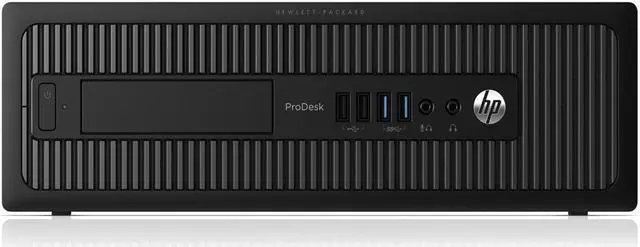 Alt view image 2 of 4 - HP ProDesk 600 G1 SFF Slim Business Desktop Computer, Intel i5-4570 up to 3.60 GHz, 8GB RAM, 500GB HDD, DVD, USB 3.0, Windows 10 Pro 64 Bit (Renewed)