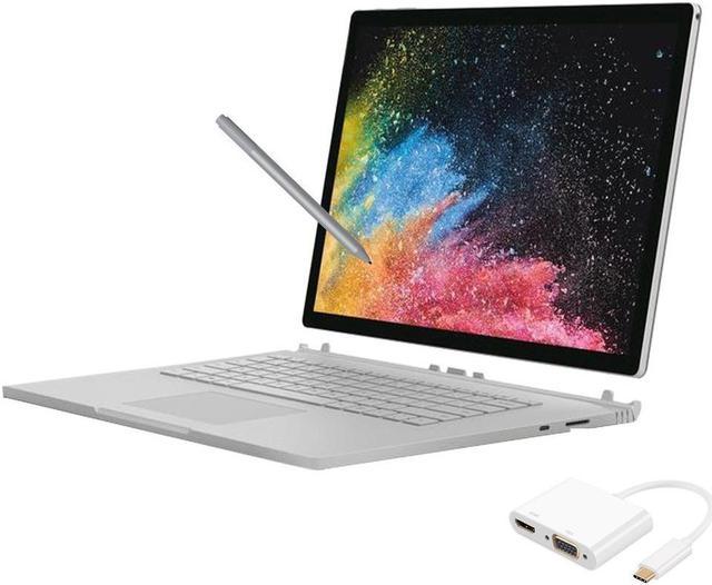 Microsoft Surface Book 2 13.5 Inch 1TB i7 16GB RAM Bundle (1.9GHz i7 Up to  4.2GHz, 3000 x 2000 Resolution, NVIDIA GeForce GTX 1050) (HNN-00007)