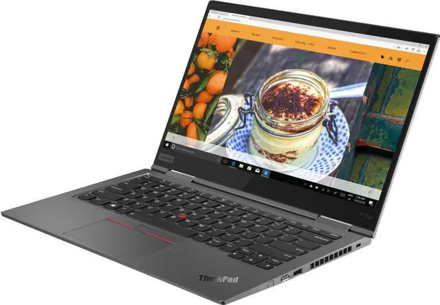 Alt view image 6 of 6 - Lenovo ThinkPad X1 Yoga Gen 5 20UB001LUS 14" Touchscreen 2 in 1 Notebook - 1920 x 1080 - Core i7 i7-10510U - 8 GB RAM - 256 GB SSD - Iron Gray - Windows 10 Pro 64-bit - I (20UB001LUS)