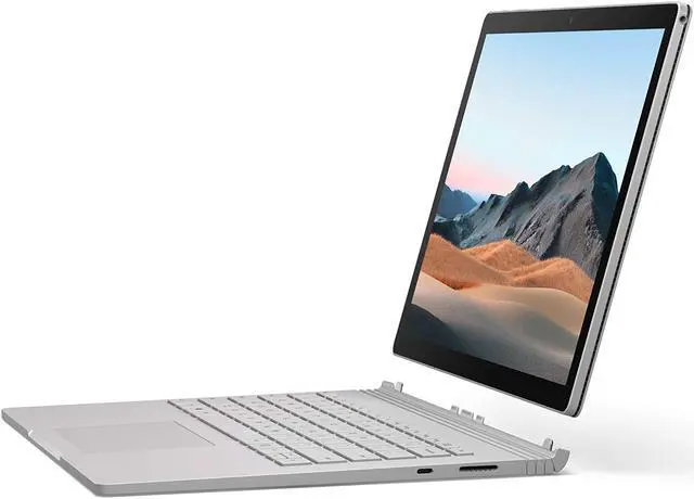 Main image of NEW Microsoft Surface Book 3 - 13.5" Touch-Screen - 10th Gen Intel Core i7 - 16GB Memory - 256GB SSD (Latest Model) - Platinum (SKW-00001)
