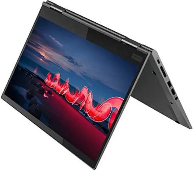 Alt view image 2 of 6 - Lenovo ThinkPad X1 Yoga Gen 5 20UB001LUS 14" Touchscreen 2 in 1 Notebook - 1920 x 1080 - Core i7 i7-10510U - 8 GB RAM - 256 GB SSD - Iron Gray - Windows 10 Pro 64-bit - I (20UB001LUS)