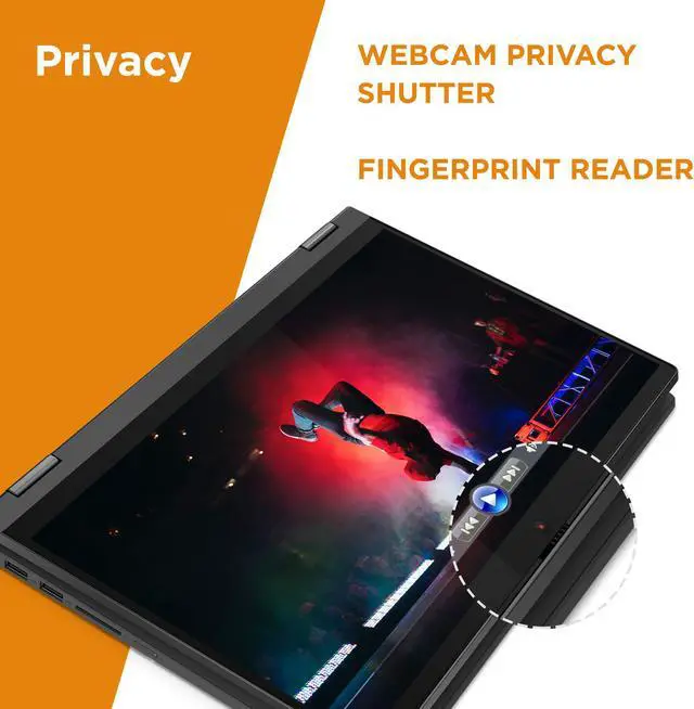 Alt view image 5 of 7 - (81X20005US) Lenovo Flex 5 14" 2-in-1 Laptop, 14.0" FHD (1920 x 1080) Touch Display, AMD Ryzen 5 4500U Processor, 16GB DDR4, 256GB SSD, AMD Radeon Graphics, Digital Pen Included, Win 10, 81X20005US, G