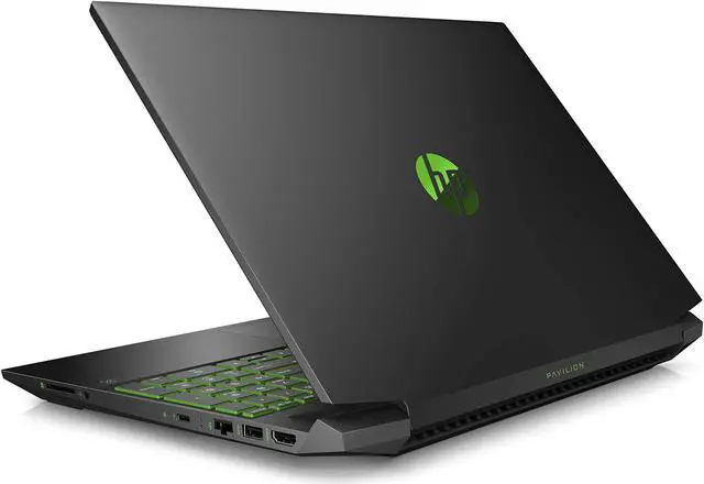 Alt view image 3 of 6 - HP Pavilion Gaming 15-inch Laptop, AMD Ryzen 5 4600H, NVIDIA GeForce GTX 1650 , 8GB RAM, 512 GB PCIe NVMe M.2 SSD, Windows 10 (15-ec1010nr, Shadow Black) (3G420UA#ABA)