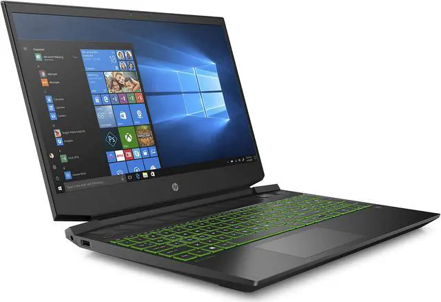 Alt view image 4 of 6 - HP Pavilion Gaming 15-inch Laptop, AMD Ryzen 5 4600H, NVIDIA GeForce GTX 1650 , 8GB RAM, 512 GB PCIe NVMe M.2 SSD, Windows 10 (15-ec1010nr, Shadow Black) (3G420UA#ABA)