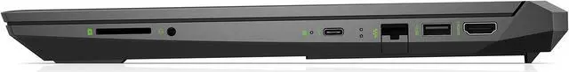 Alt view image 6 of 6 - HP Pavilion Gaming 15-inch Laptop, AMD Ryzen 5 4600H, NVIDIA GeForce GTX 1650 , 8GB RAM, 512 GB PCIe NVMe M.2 SSD, Windows 10 (15-ec1010nr, Shadow Black) (3G420UA#ABA)