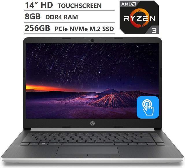 HP Laptop 14 Laptop AMD Ryzen 3 RAM 256GB SSD 14-dk0736ms Laptops / Notebooks - Newegg.com