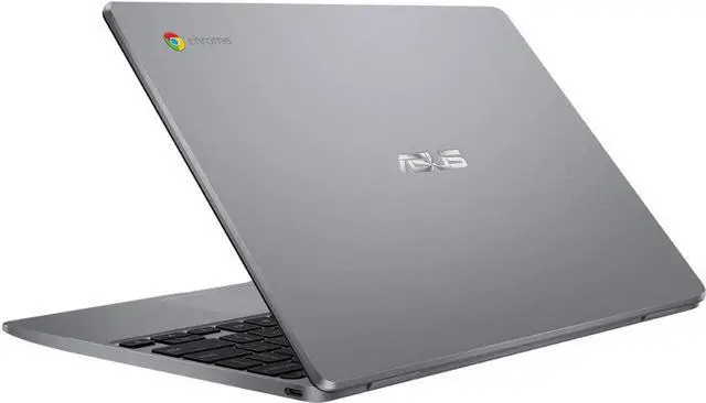 Alt view image 2 of 6 - ASUS 11.6" Chromebook 4GB RAM 16GB eMMC Flash Memory Gray (CX22NA-BCLN4)