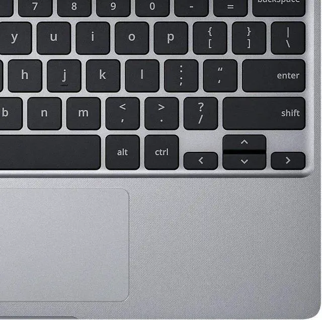 Alt view image 4 of 6 - ASUS 11.6" Chromebook 4GB RAM 16GB eMMC Flash Memory Gray (CX22NA-BCLN4)