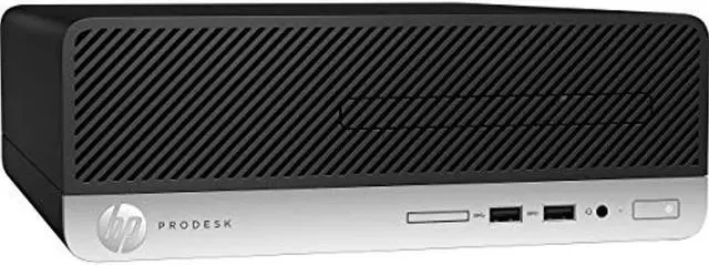 Main image of HP ProDesk 400 G4 Desktop Small Form Factor Business PC, Intel Quad-Core i5-7400 3.0GHz, 8G DDR4,512G SSD,VGA,DP,Win 10 Pro 64 bit-Multi-Language Support English/Spanish (Renewed)