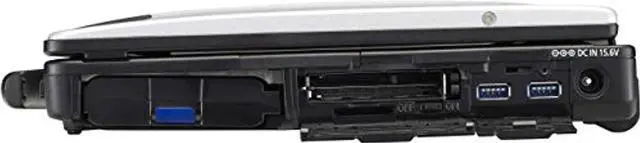 Alt view image 4 of 5 - Panasonic Toughbook CF-53 MK4, i5-4310M @2.00GHz, 14" HD Touchscreen, 16GB, 1TB SSD, Windows 10 Pro, WiFi, Bluetooth, DVD, GPS, 4G LTE (Renewed) (CF-532-cr)